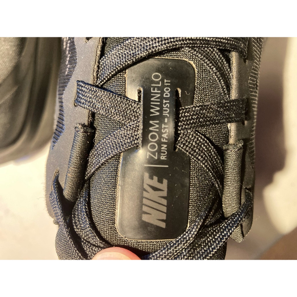 Men's Nike winflo Running Shoes Black - Picture 10 of 10